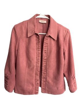 Dress barn blush pink blazer size small